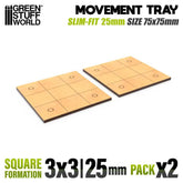 25mm Square 3x3 Slimfit The Old ...