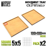 20mm Square 5x5 The Old World Mo...