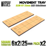 25mm Square 6x2 Slimfit The Old ...