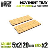 20mm Square 5x2 Slimfit The Old ...