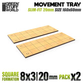 20mm Square 8x3 Slimfit The Old ...