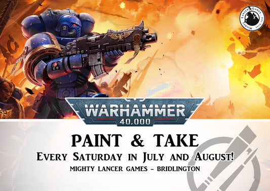 Mighty Lancer Games Bridlington | In Store Community Events List