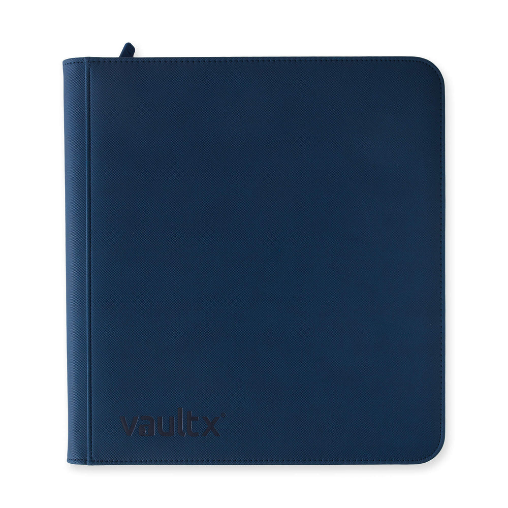 Royal Blue Vaultx 12-Pocket Zip Binder