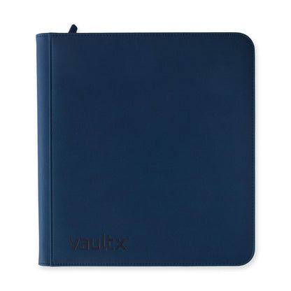 Royal Blue Vaultx 12-Pocket Zip Binder
