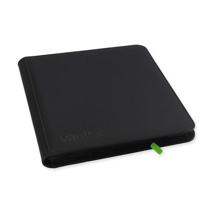Signature Black Vaultx 12-Pocket Zip Binder