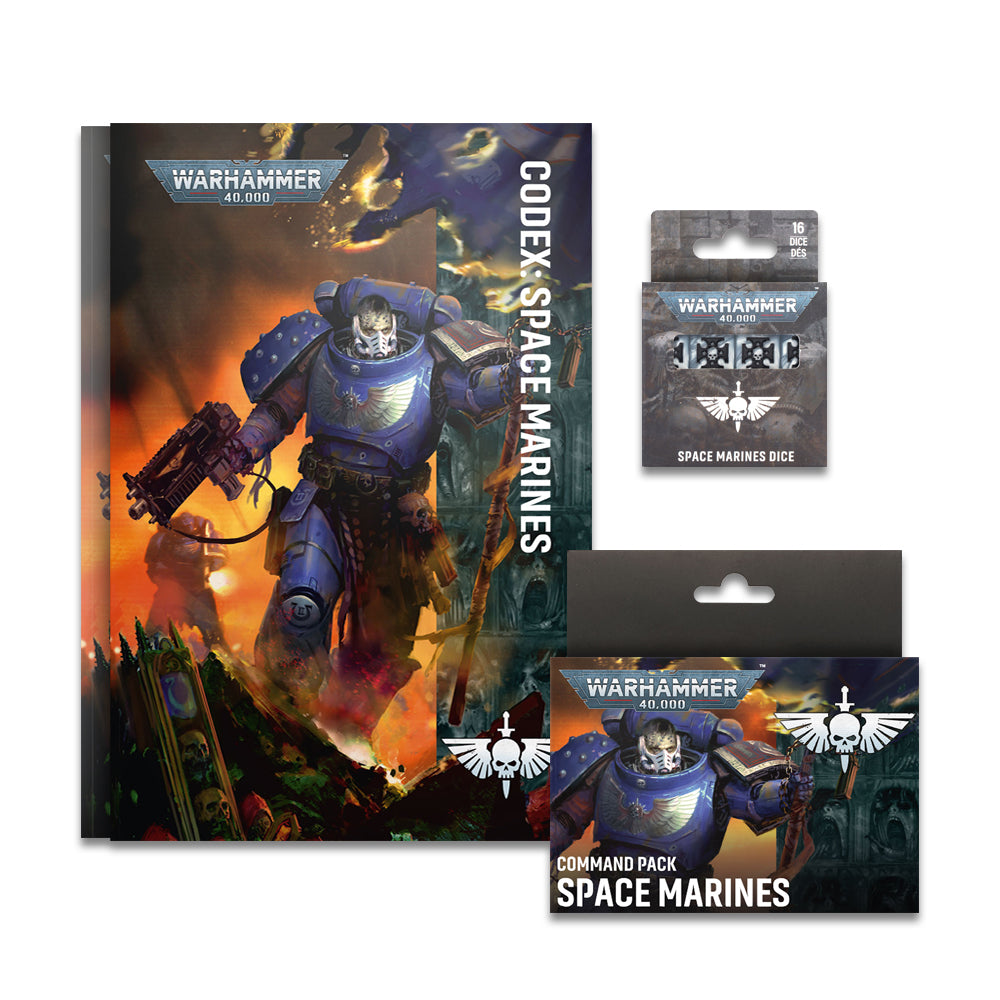 Warhammer 40k Space Marines 11th Edition Command Bundle