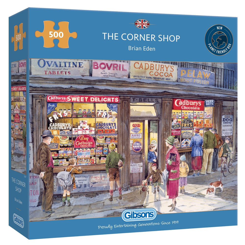 The Corner Shop 500 Piece Jigsaw Puzzle