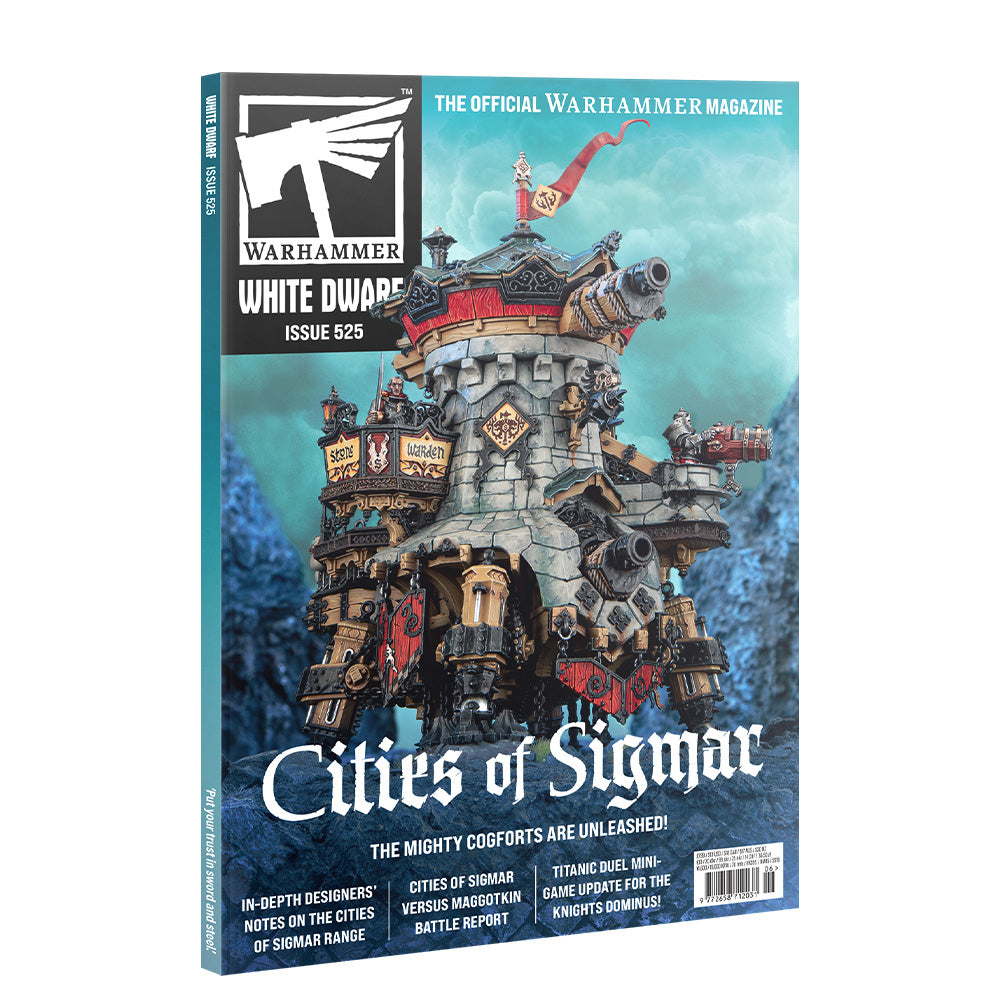 White Dwarf Issue 525  Magazine Cogfort Cover