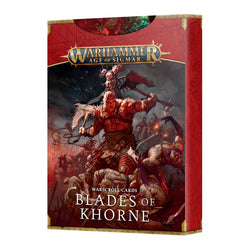 Blades Of Khorne Warscroll Cards