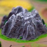Catan 3d edition - close up of a mountain tile