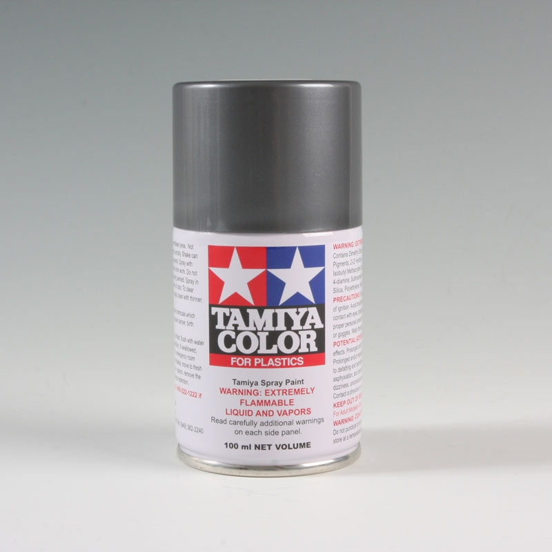 Tamiya Bright Gun Metal Spray For Plastics