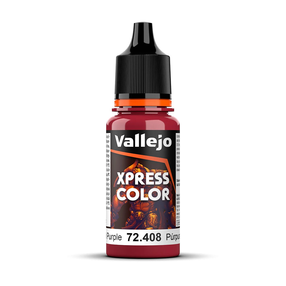 Vallejo Cardinal Purple Xpress Color Hobby Paint 18ml