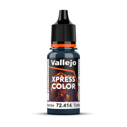 Vallejo Caribbean Turquoise Xpress Color Hobby Paint 18ml