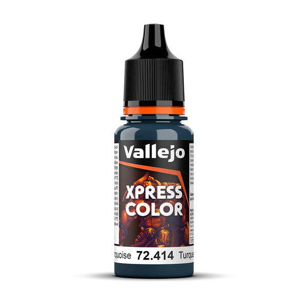 Vallejo Caribbean Turquoise Xpress Color Hobby Paint 18ml