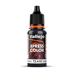 Vallejo Gloomy Violet Xpress Color Hobby Paint 18ml