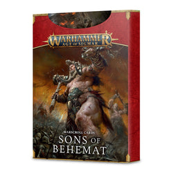 Sons Of Behemat Warscroll Cards