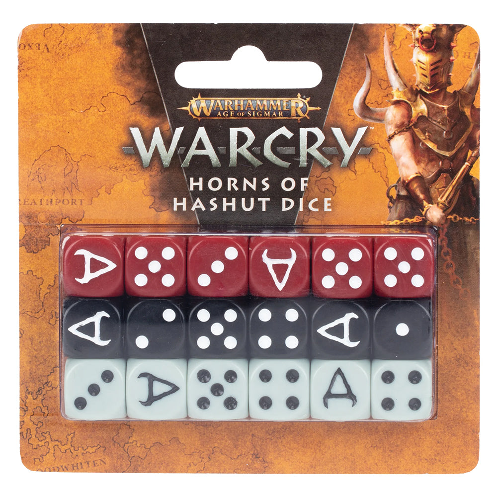 WarCry Horns Of Hashut Dice