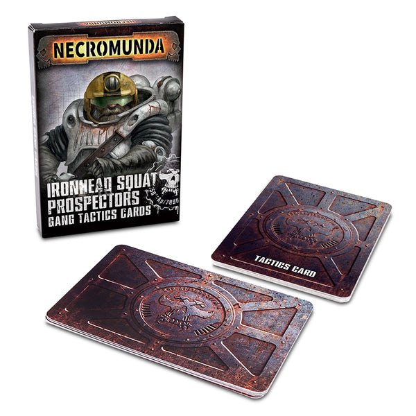 Ironhead Squad Prospector Tactics Cards - Necromunda