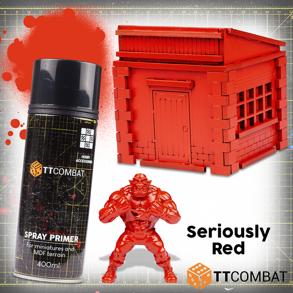 Seriously Red  - TT Combat Spray Primer