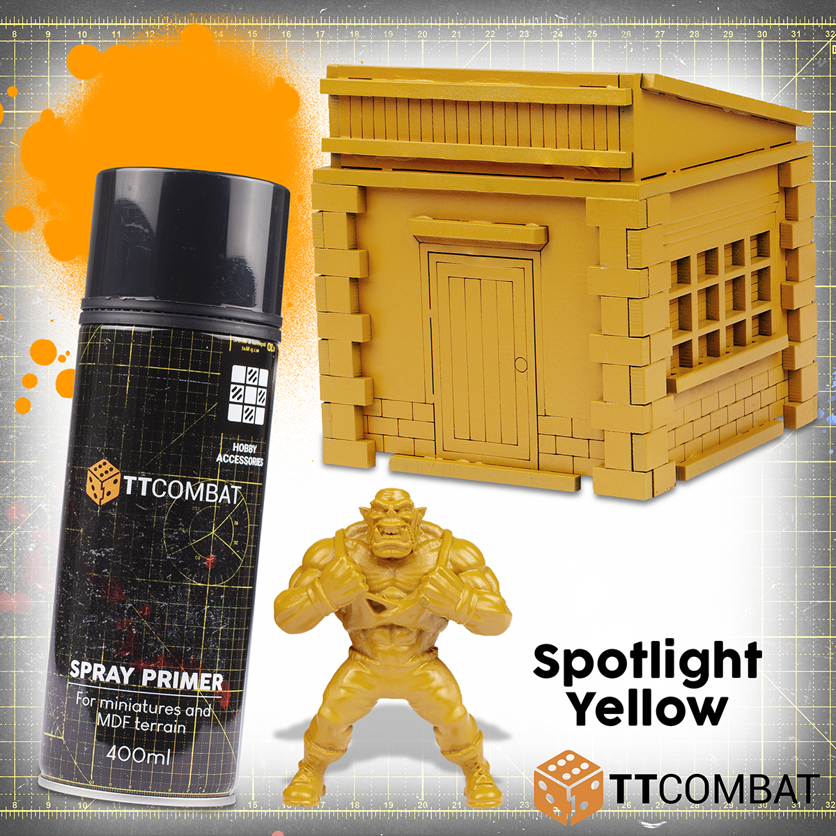 Spotlight Yellow - TT Combat Spray Primer