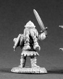 02053: Rolearth, Female Dwarf Warrior by Sandra Garrity