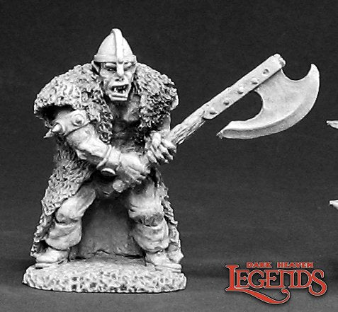 02356: Ta'Resk, Black Orc Sculpted by Sandra Garrity