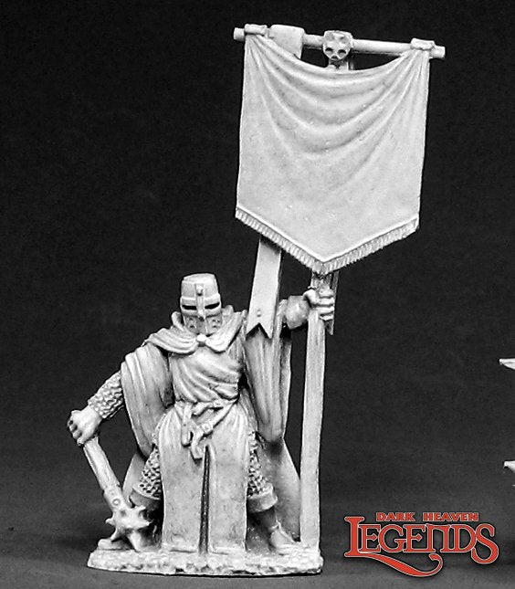 02390 Templar Standard Sculpted by Bobby Jackson - reaper minis