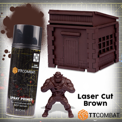 Laser Cut Brown - TT Combat Spray Prime