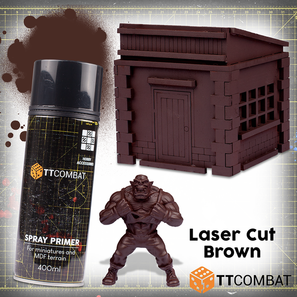 Laser Cut Brown - TT Combat Spray Prime