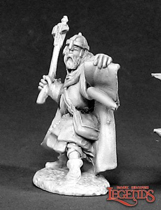 male, human, hammer, cloak, cloth, helmet, melee, caster, adult, cleric, paladin, scroll, helm, cape, bears, metal, fantasy