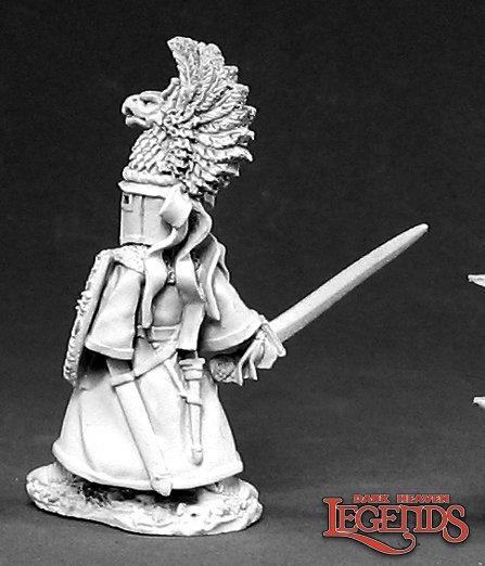 02422 Sir Michael the Gold Reaper Metal Miniature