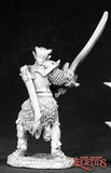 02434 T'Quan Skoli Warrior Reaper Metal Miniature