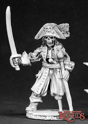 02437 Captain Razig Reaper Metal Miniature