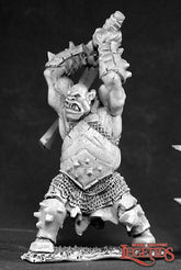 03405: Black Orc Hero, sculpted ...