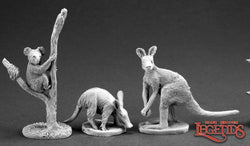 03589 Animal Companions 3: Aardvark, Kangaroo, Koala- reaper