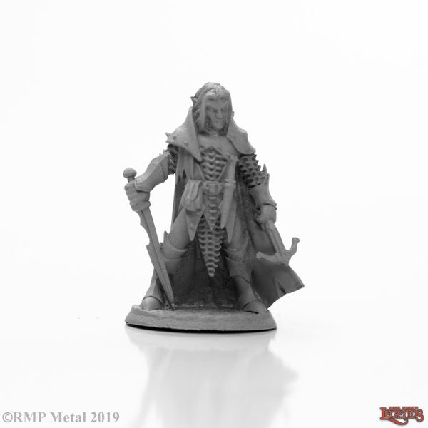 03981 - Dark Elf Male Warrior (Reaper DHL) :www.mightylancergames.co.uk 