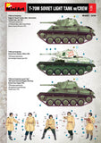 T-70M Soviet Light Tank - w/crew  -Miniart 1/35 Special Edition Scale Model