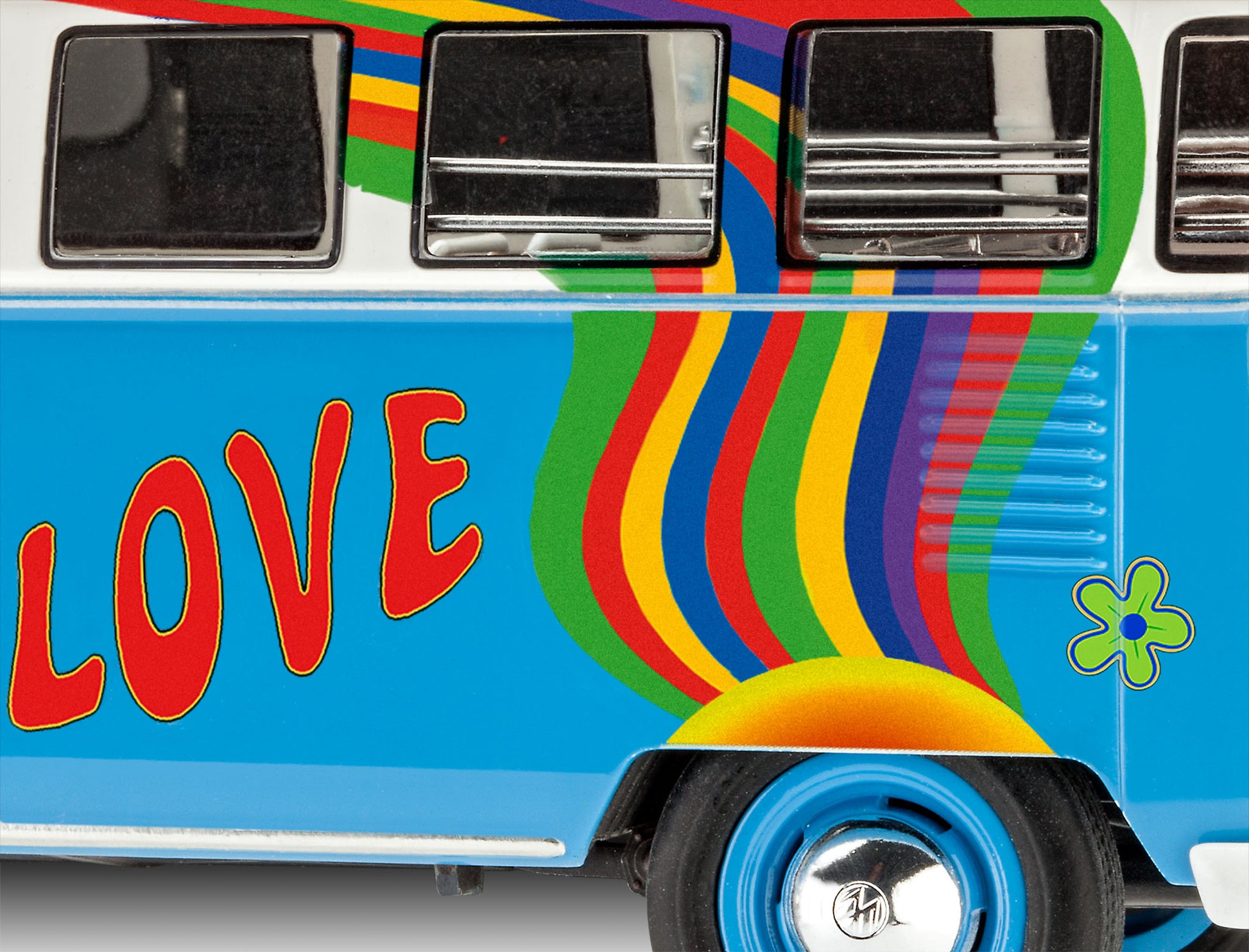 Revell - VW T1 Samba Flower Power - 1:24