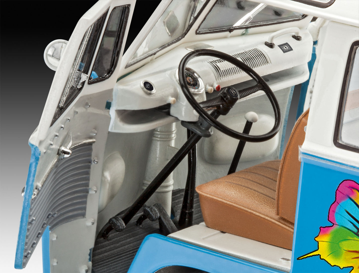 Revell - VW T1 Samba Flower Power - 1:24Revell - VW T1 Samba Flower Power - 1:24