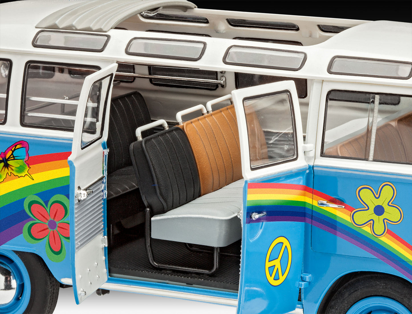 Revell - VW T1 Samba Flower Power - 1:24