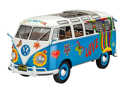 Revell - VW T1 Samba Flower Power - 1:24