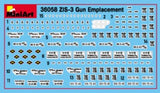 ZIS-3 GUN Emplacement -1:35- MiniArt - 36058