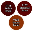 Reaper: Master Series Paints - 09746: Classic Browns Triad