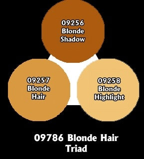 Reaper: Master Series Paints - 09786: Blonde Hair Triad