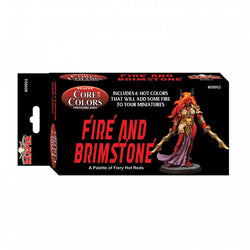 09903: REAPER FAST PALETTE: FIRE AND BRIMSTONE: FIERY REDS