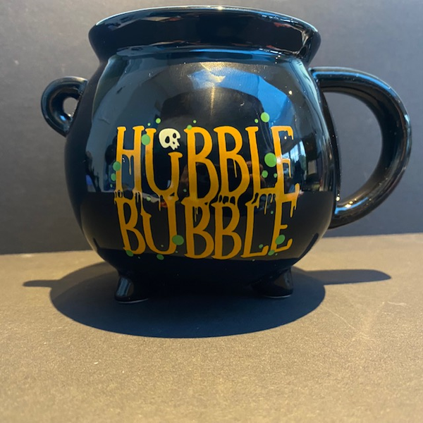 Hubble Bubble Spooky Witch Cauldron Shaped Mug
