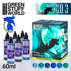 Dipping Inks Set 03 Blue/Turquoise - Green Stuff World
