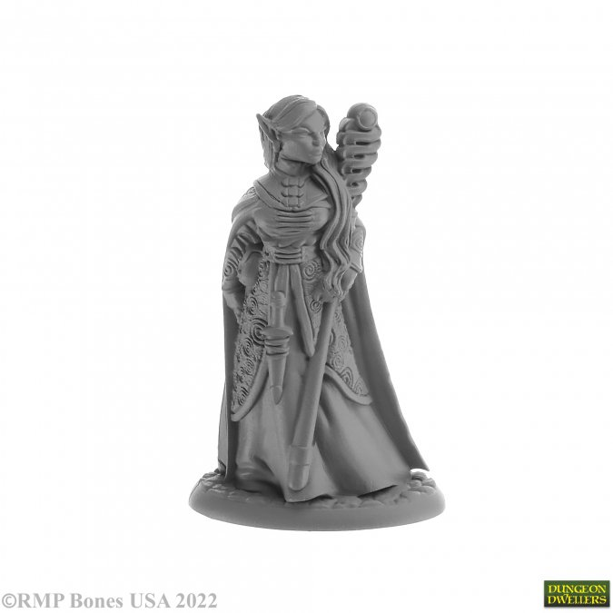 07028R: Anthanelle Female Elf Wizard- Bones USA Dungeon Dwellers