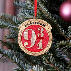 Platform 9 3/4 Hanging Ornament - Harry Potter
