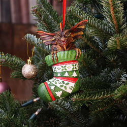 Nemesis Now Mohawk In Stocking Hanging Ornament - Gremlins